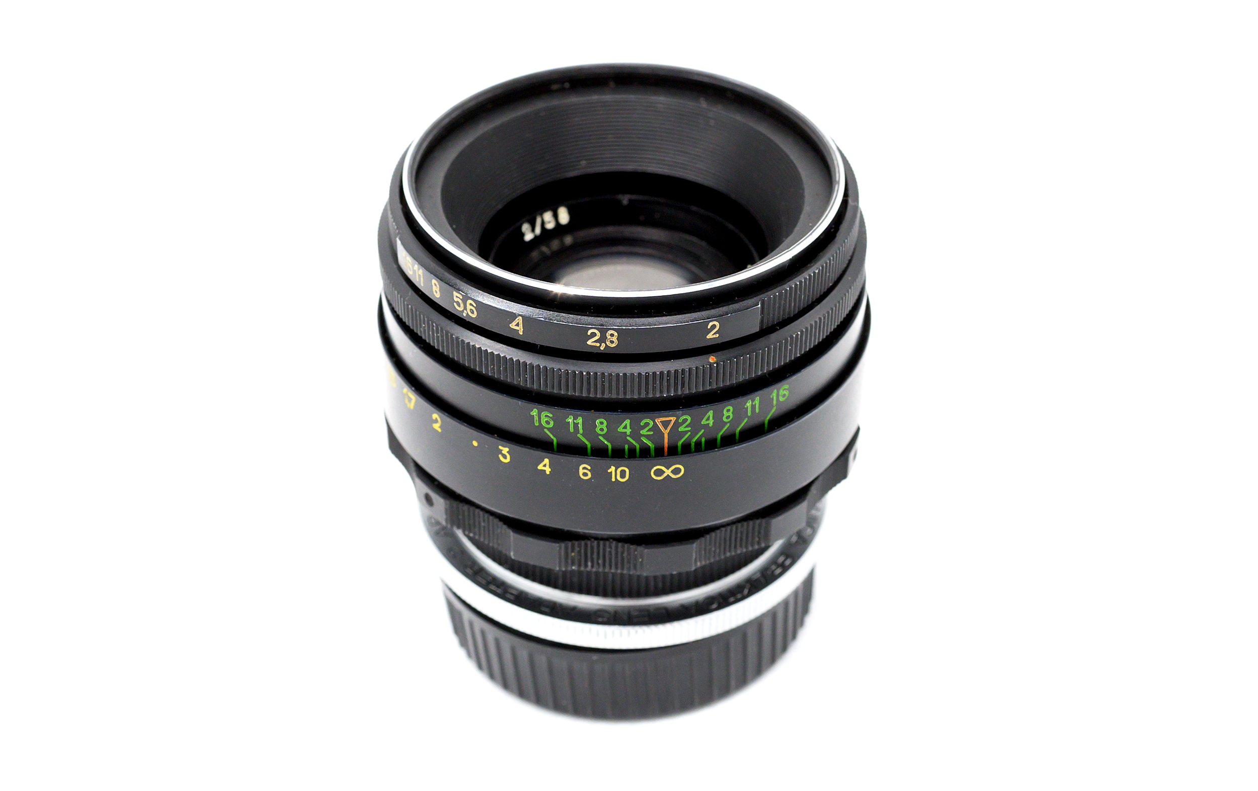 安心の正規輸入品 Helios 44-2 F2/58mm M42マウント完動良品 | www