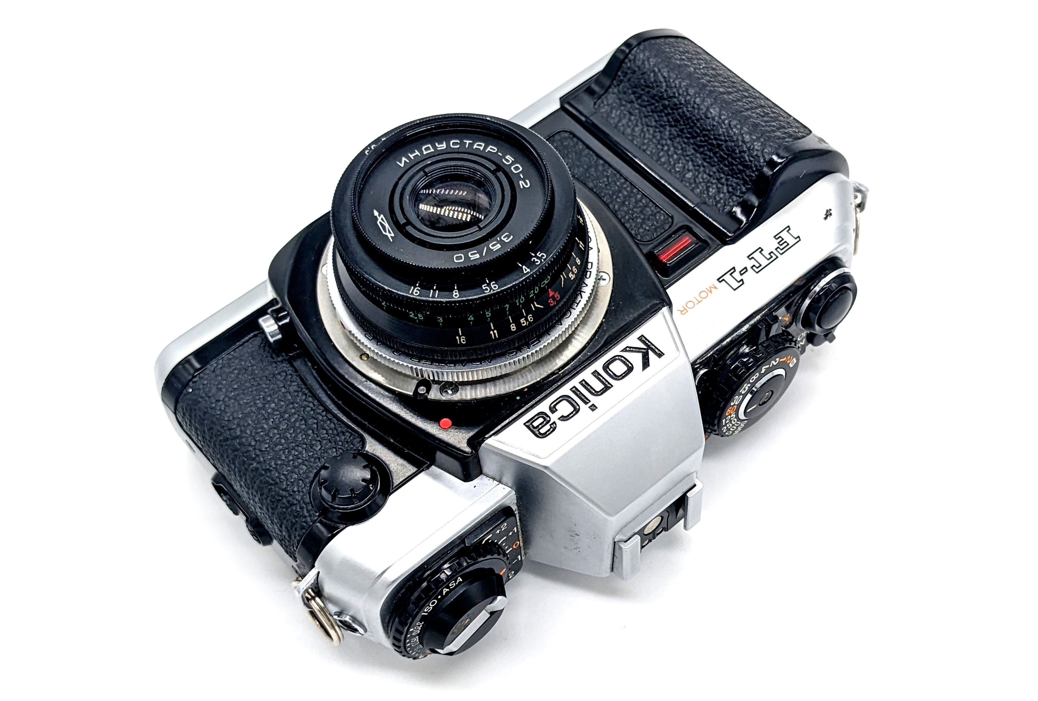 Cosina CT-4 35mm Film Camera w/ 3 Lenses, Accessories & Case